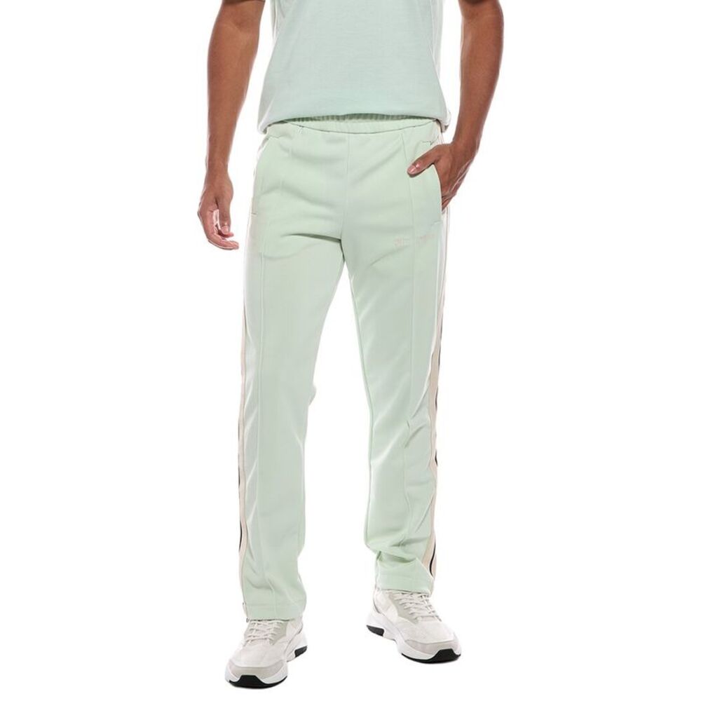Palm Angels Mens  Classic Logo Track Pant, Green
